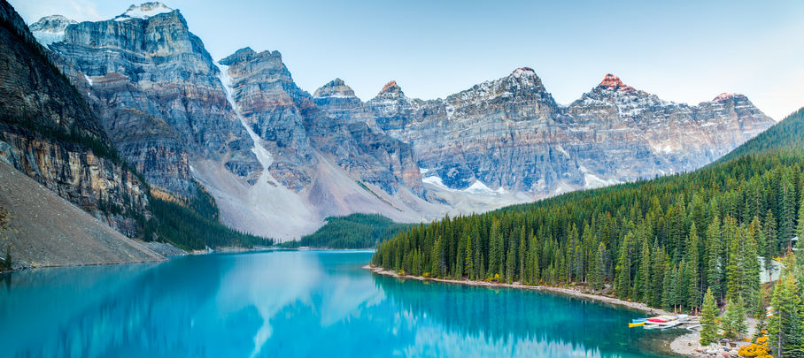 Rondreis West-Canada Moraine Lake, Banff National Park
