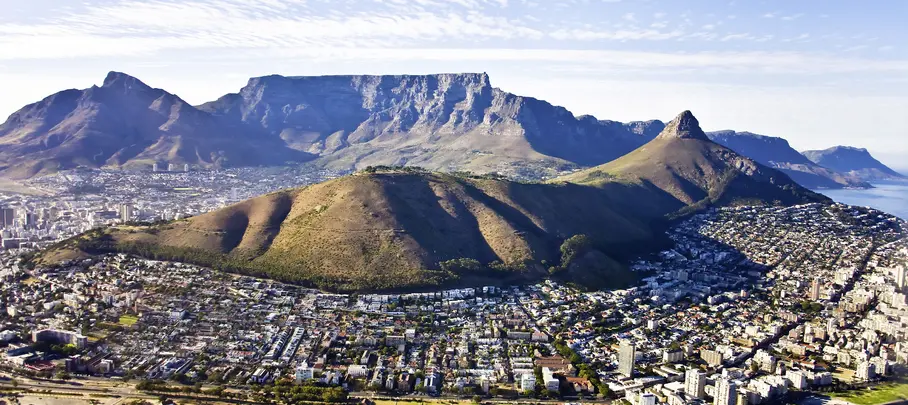 Overzicht van Kaapstad