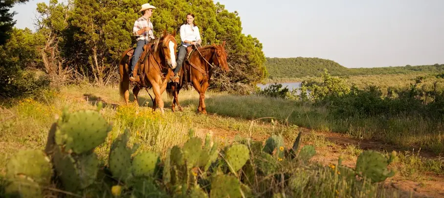 Paardrijden in Texas