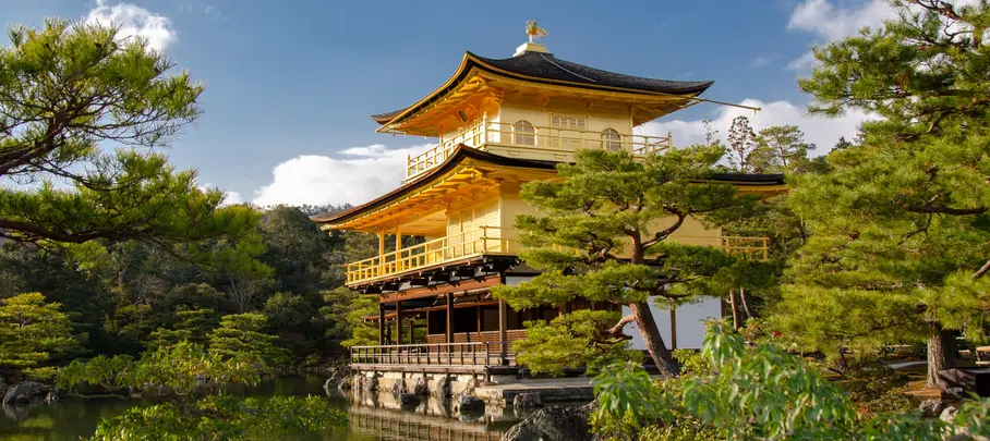 Kinkaku-ji tempel in Kyoto