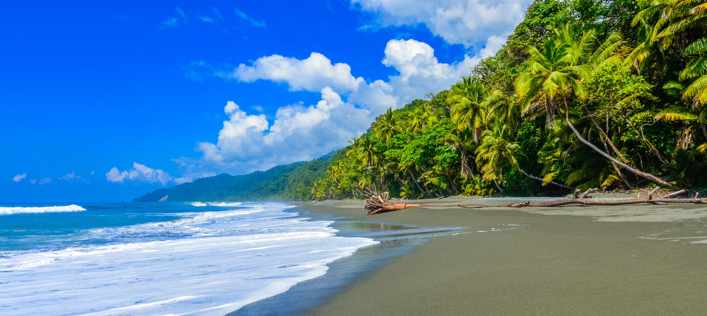 Strand bij Corcovado