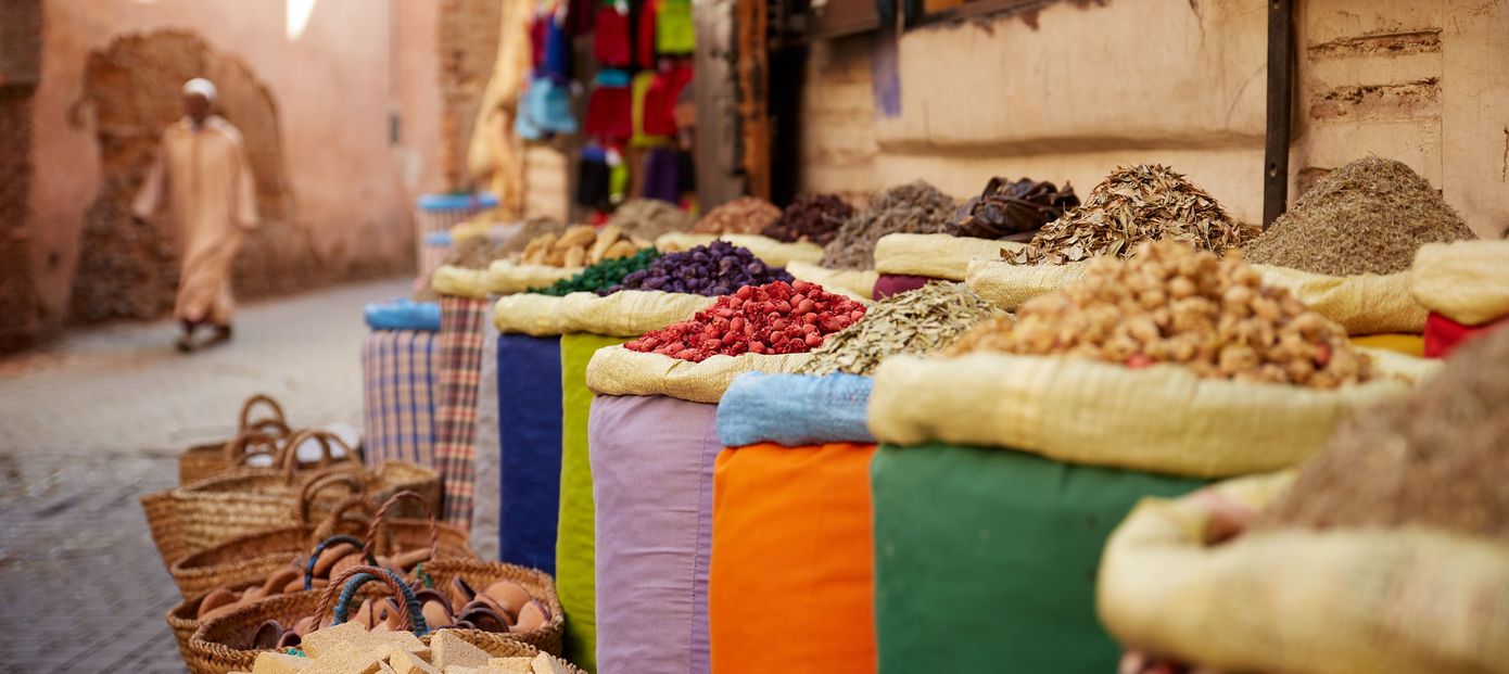 Winkelen in de souk