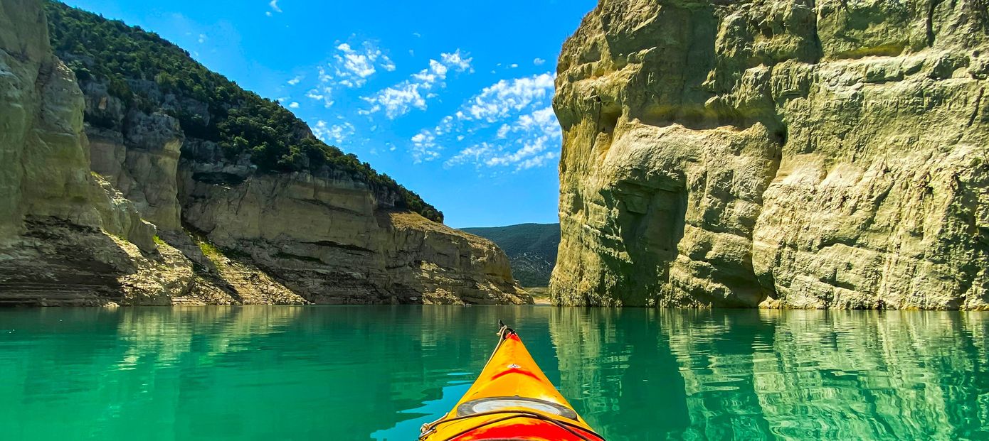 Kajakken in de Congost de Mont Rebei