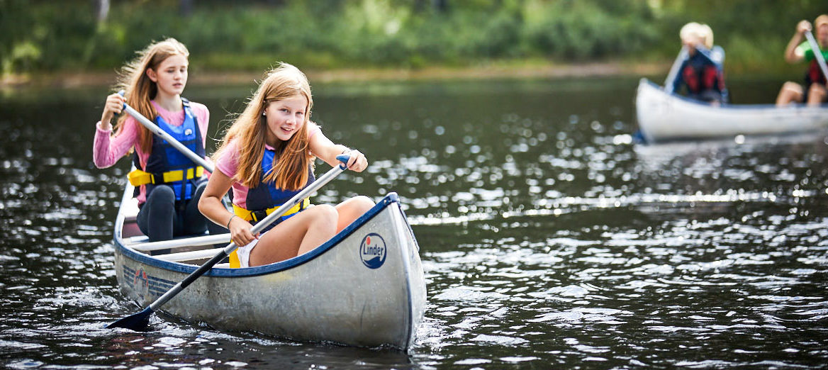 Kanoën bij het Isaberg Mountain Resort