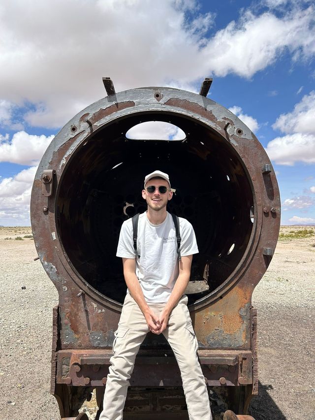 Ruben in Bolivia Uyuni