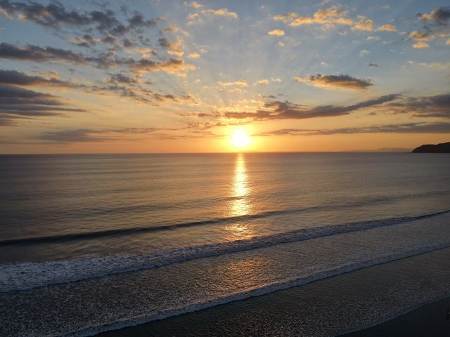 Zonsondergang op Jaco Playa Costa Rica