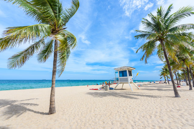 Strand nabij Fort Lauderdale