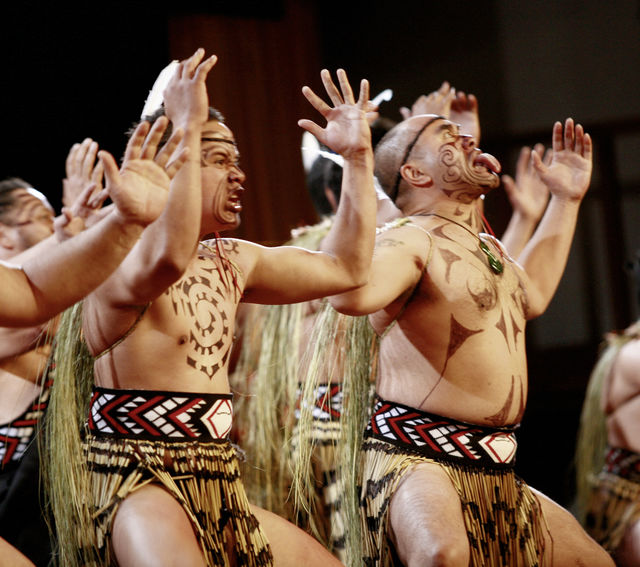 Maori dansen de Haka