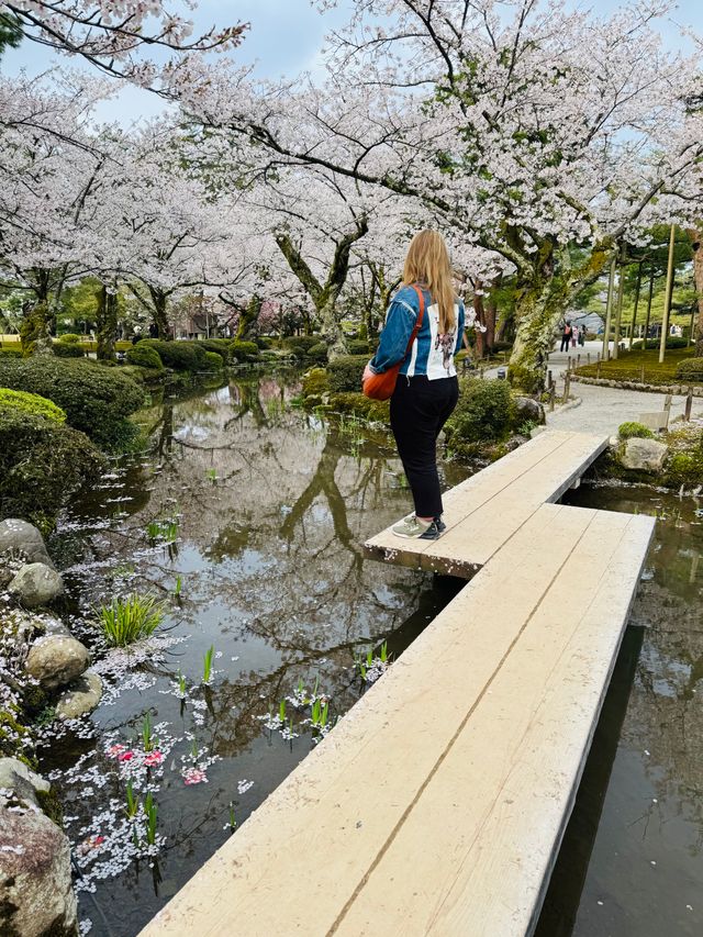 Japanse tuin in Kanazawa