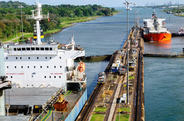 Miraflores sluis in Panama