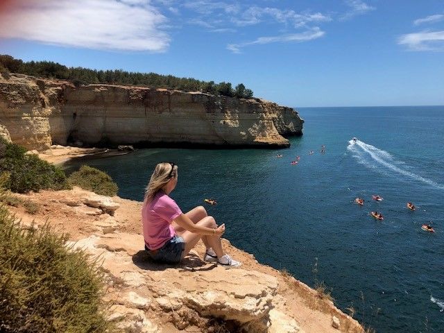 Klif in Portugal