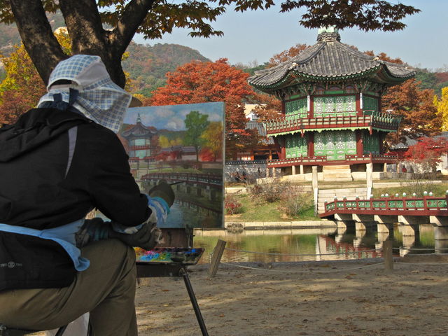Schilderen in Zuid-Korea
