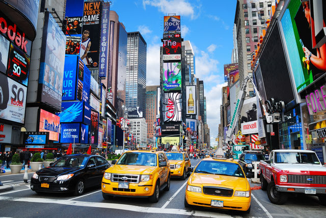 Times Square in New York City