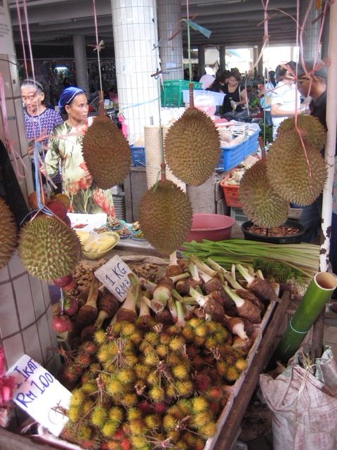 Markt in Borneo