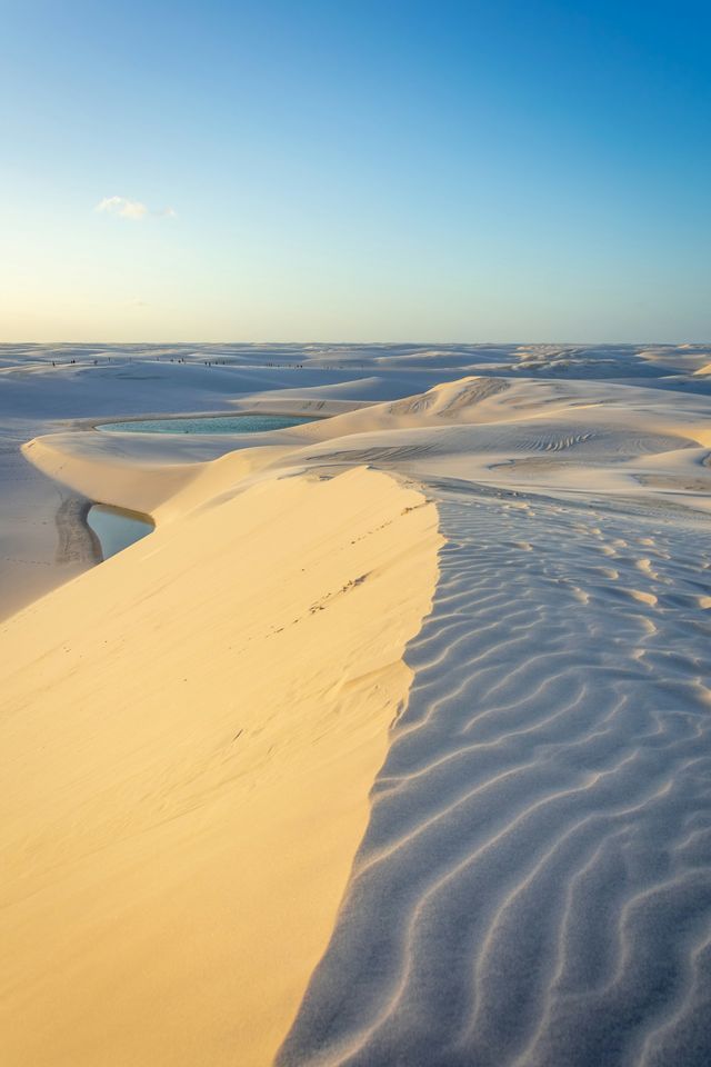 Zandduinen in Lençóis Maranhenses