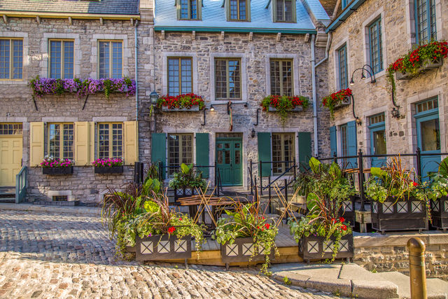 Straten van Québec City