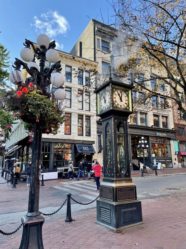 Gastown Steam Clock in Vancouver