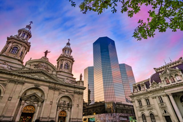 Plaza de Armas in Santiago de Chile