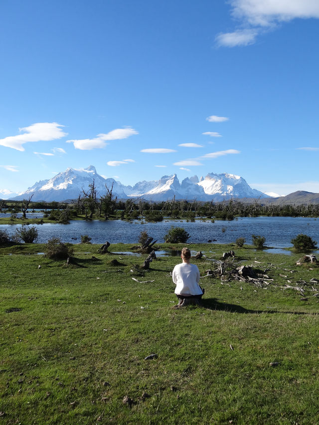 Uitzicht op het Torres del Paine National Park