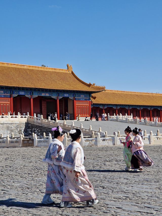 Vrouwen in hanfu-kleding, Verboden Stad