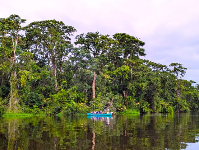 Varen bij Tortuguero