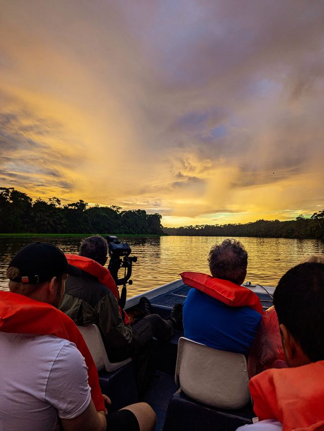Boottour zonsondergang in Costa Rica