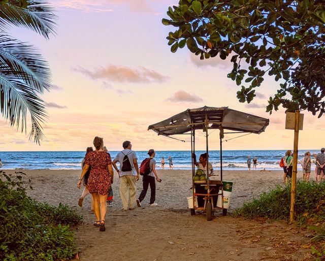 Strand in Tortuguero Costa Rica
