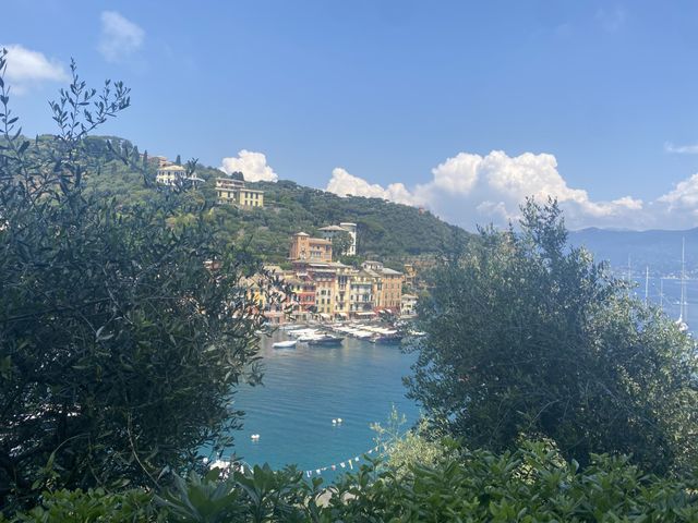 Haven van Portofino in Italië