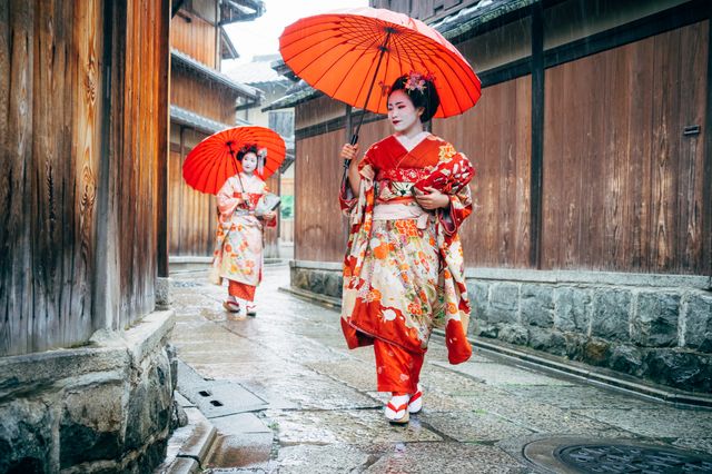 Maiko's in Kyoto