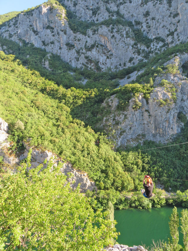 Ziplinen in Omiš