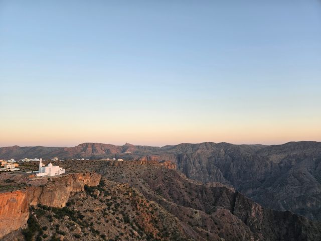 Uitzicht bij Jebel Akhdar