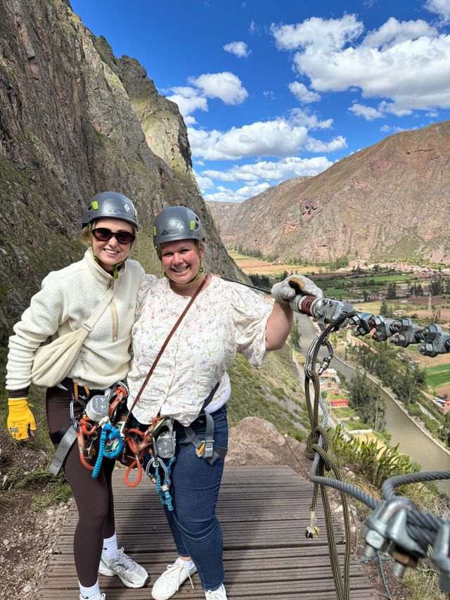 Reisspecialisten doen via ferrata in de Sacred Valley