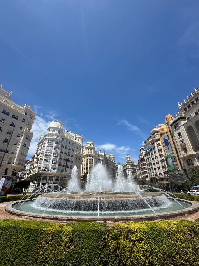 Plaza del Ayuntamiento in Valencia