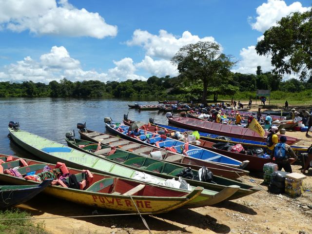 Bootjes in Suriname