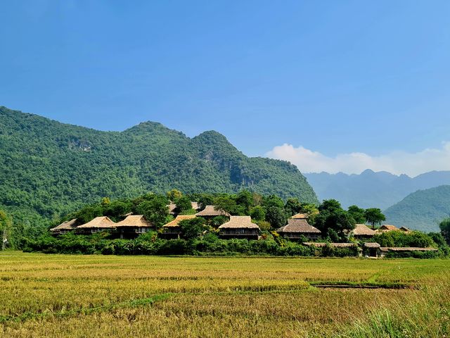 Eco lodge in Mai Chau, Vietnam