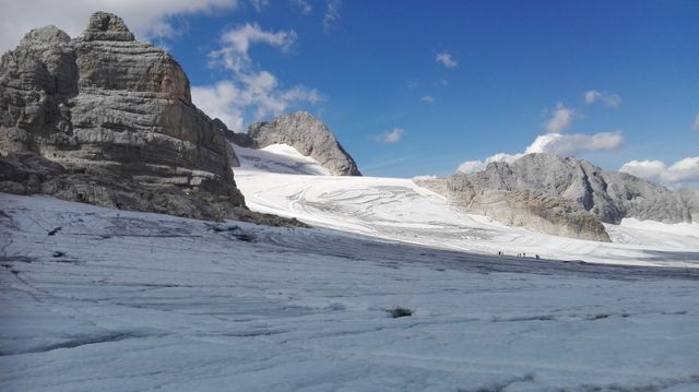 Dachstein Gletsjer in Oostenrijk