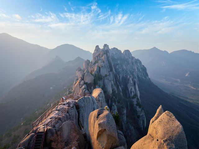 Uitzicht in Seoraksan National Park