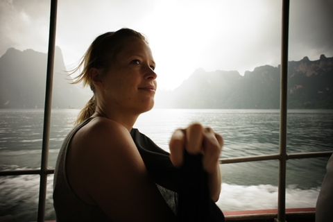 Boottocht in Thailand