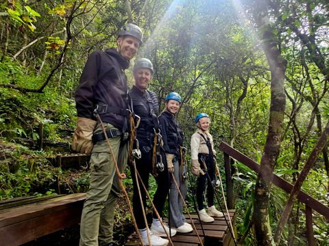 Zipline in de Magoebaskloof met het gezin