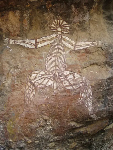 Aboriginal tekening, Kakadu N.P.