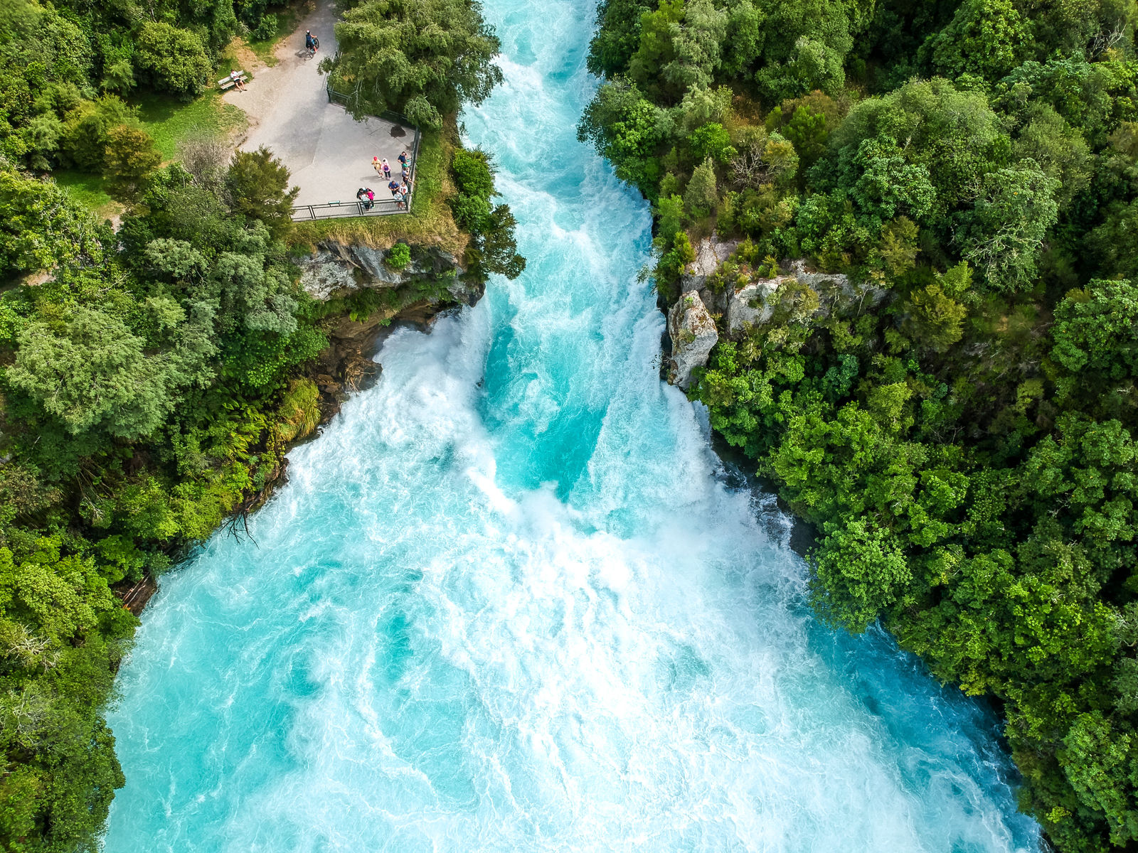 Huka Falls bij Taupo