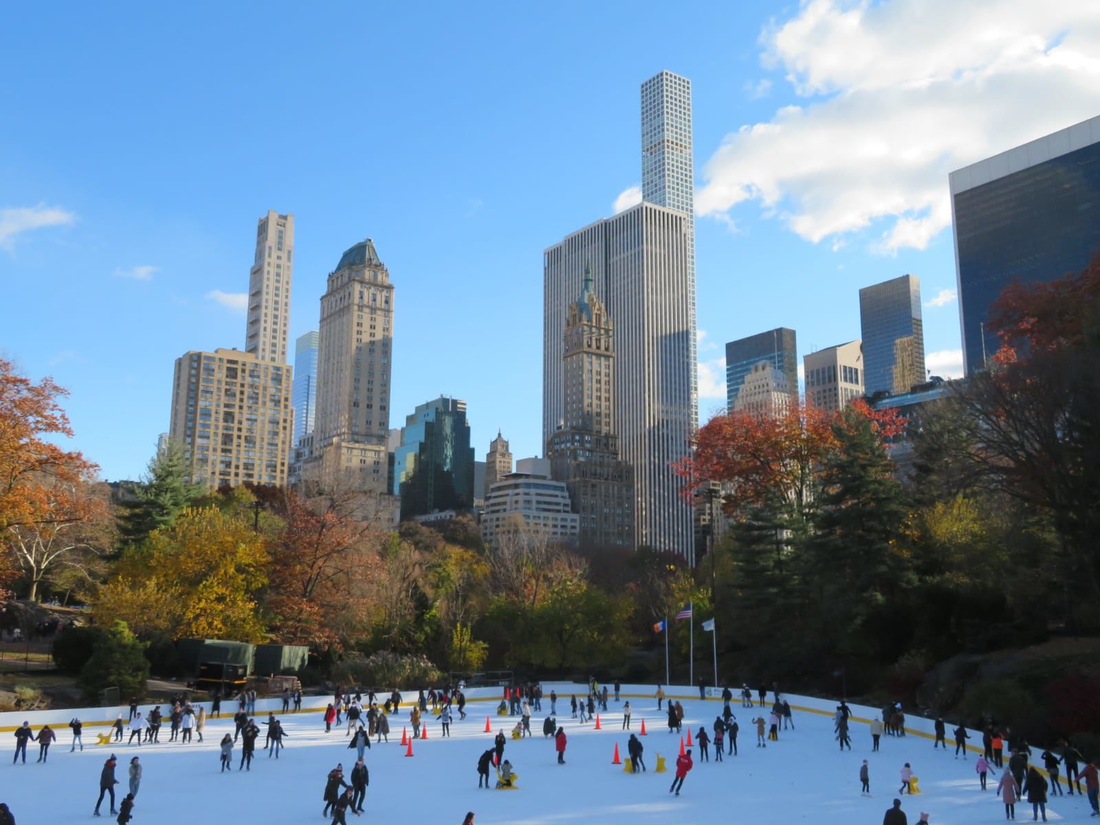 Schaatsen in Central Park