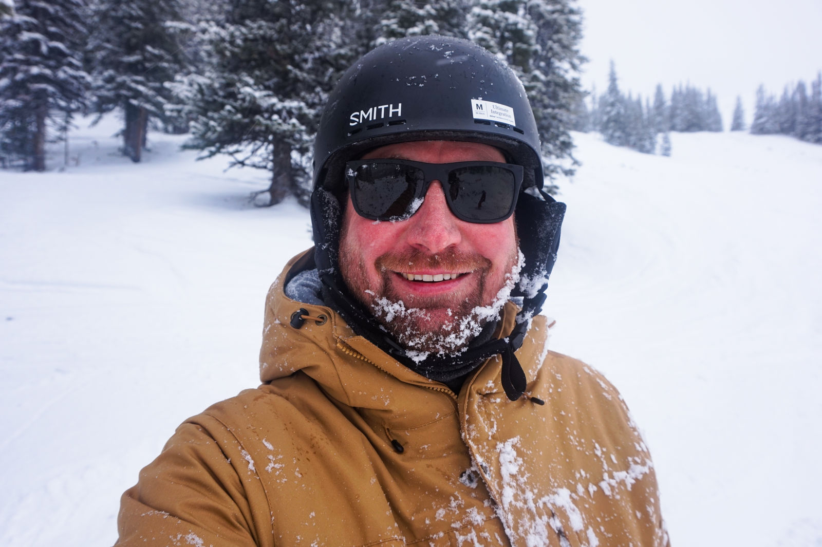 Reisspecialist Kees op wintersport in Marmot Basin (Jasper N.P.)
