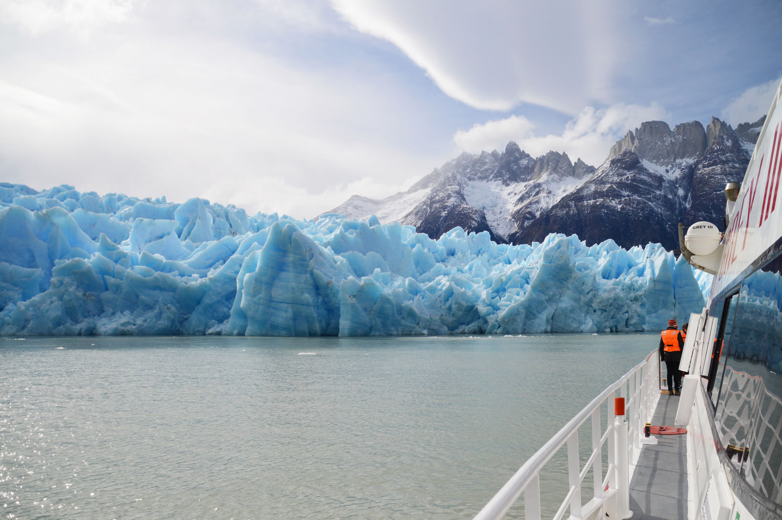Boottocht over Lago Grey (Torres del Paine)