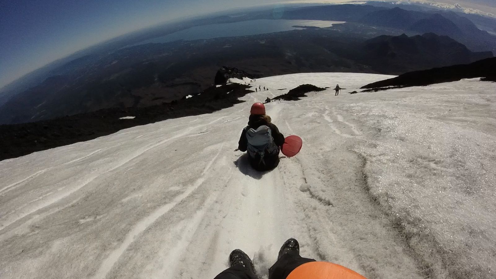 Villarrica vulkaan Pucon, Patagonië