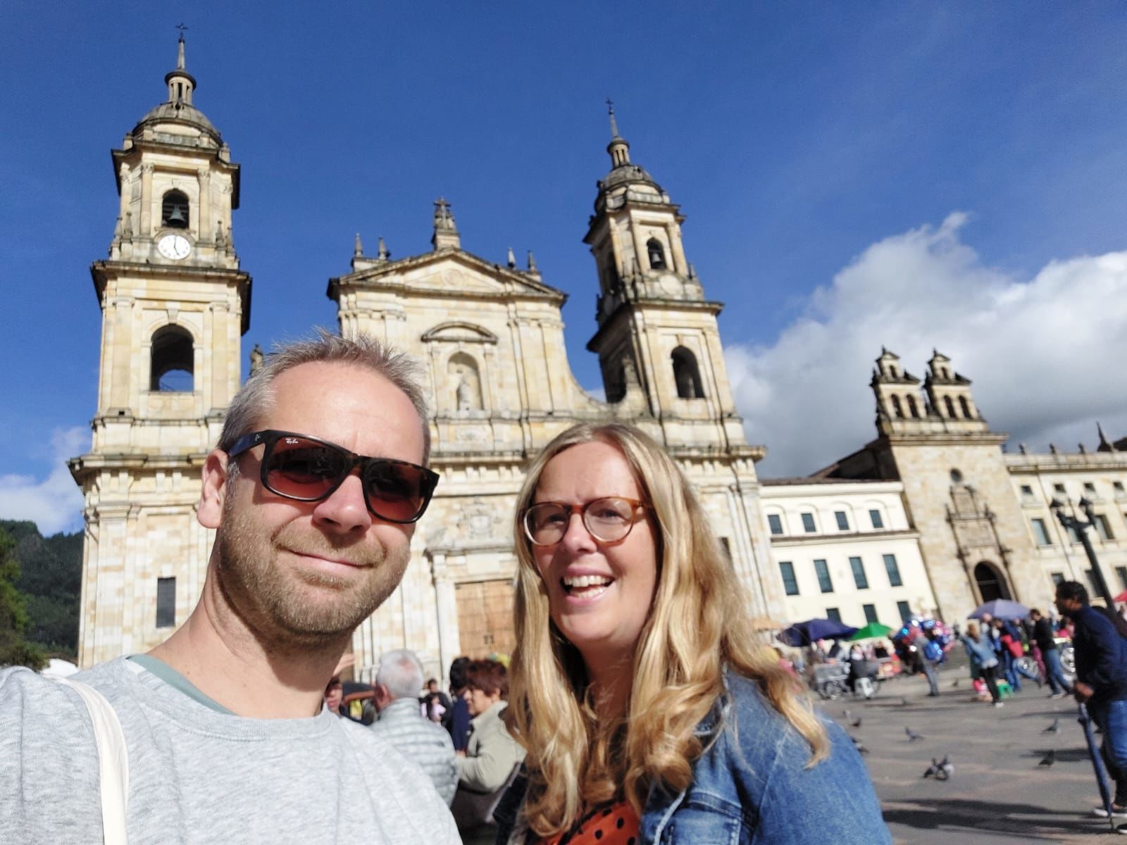 Harm en Ilona in Bogota