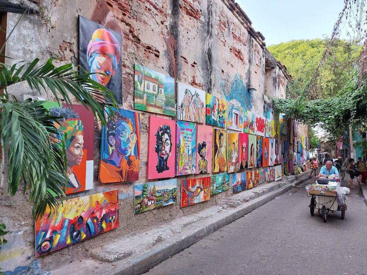 Kunst in Getsemani, Cartagena