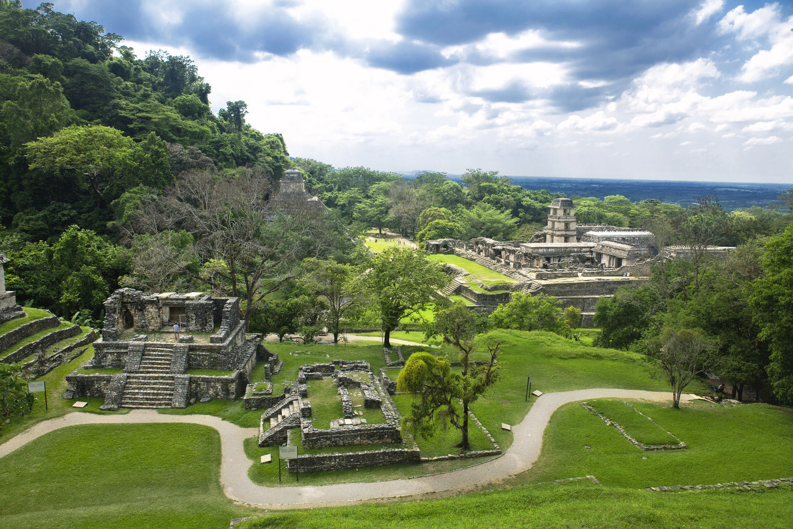 Maya stad Palenque in Mexico