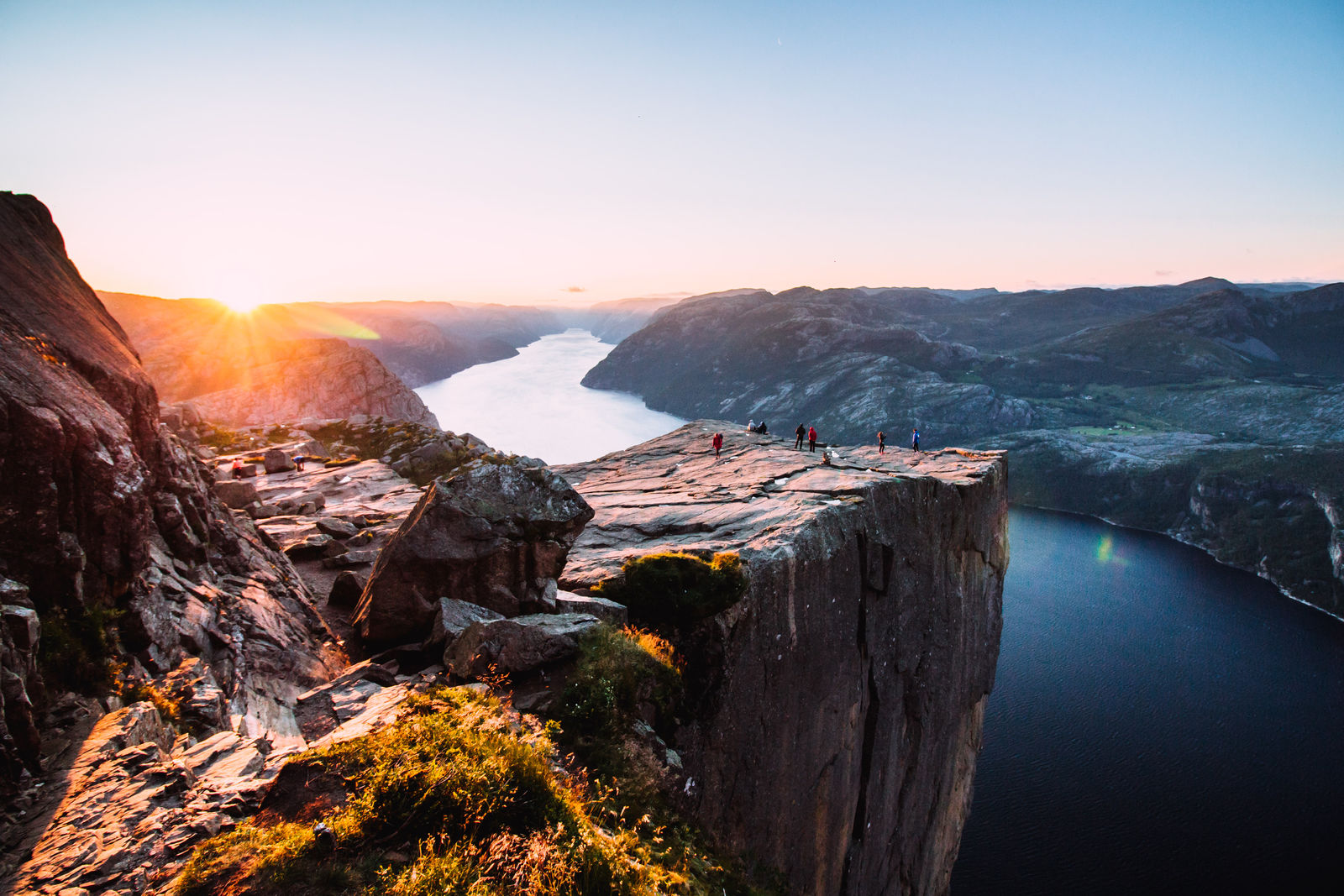 Preikestolen in het Lysefjord