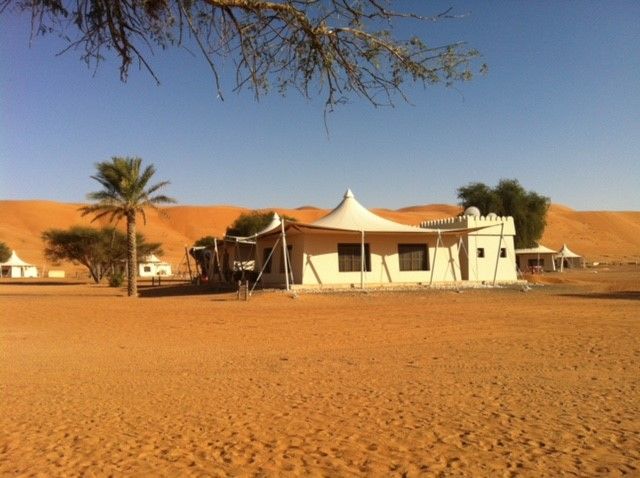 Tentenkamp in Oman